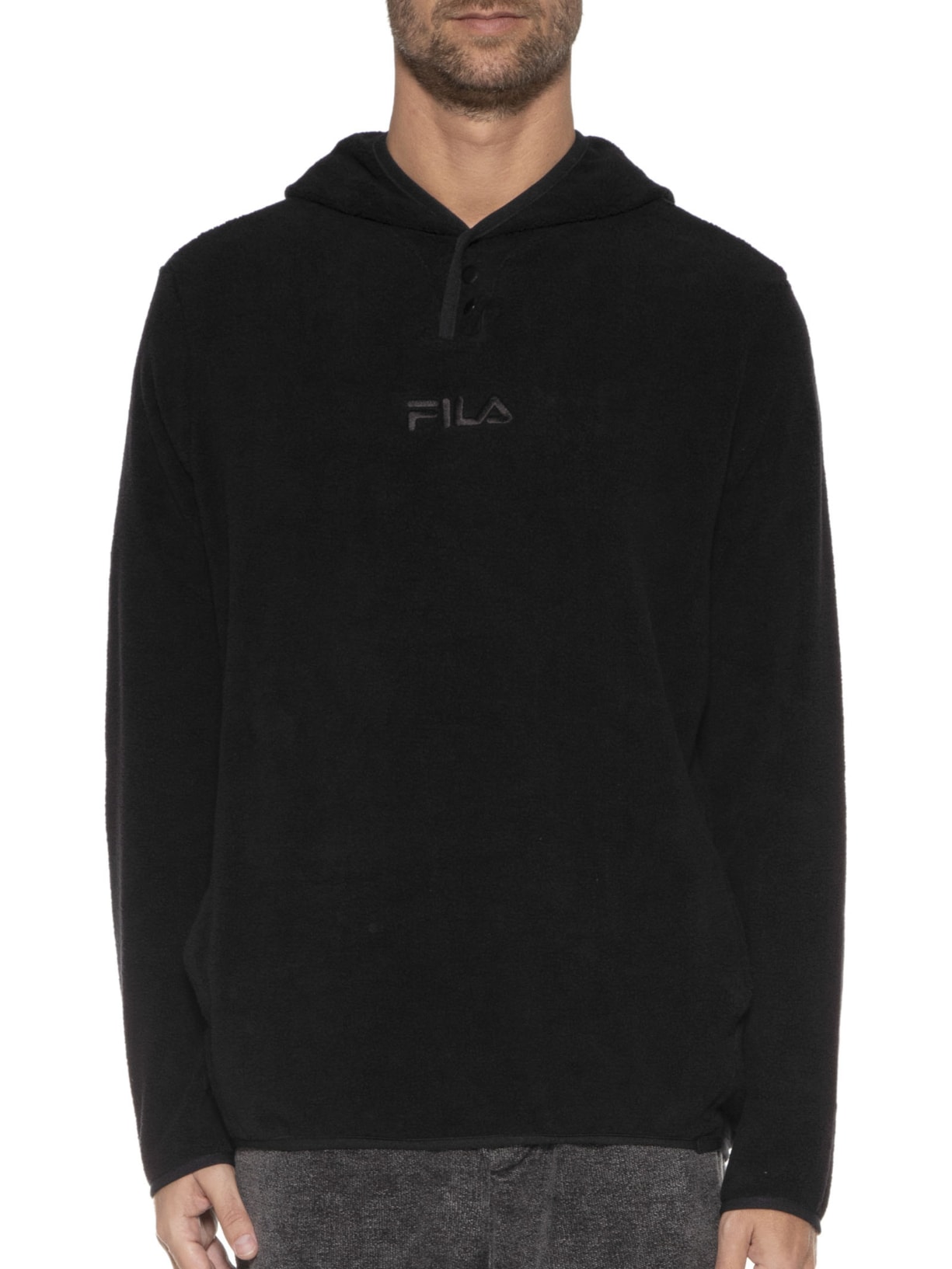 Casaco Masculino Com Capuz Soft Street Express Preto Fila