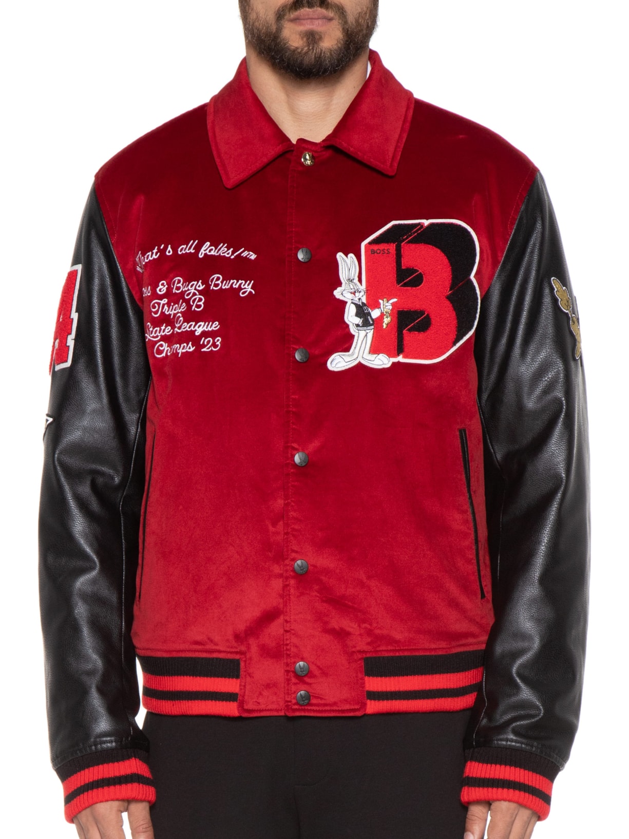 Casaco Masculino Coney Lny Boss Vermelho