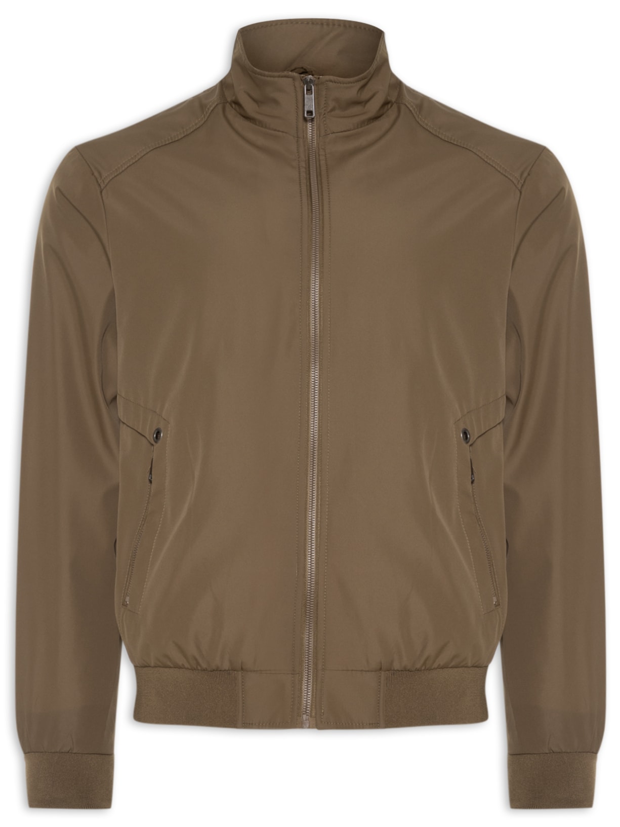 Casaco Masculino Corta Vento Casual Básico - Marrom