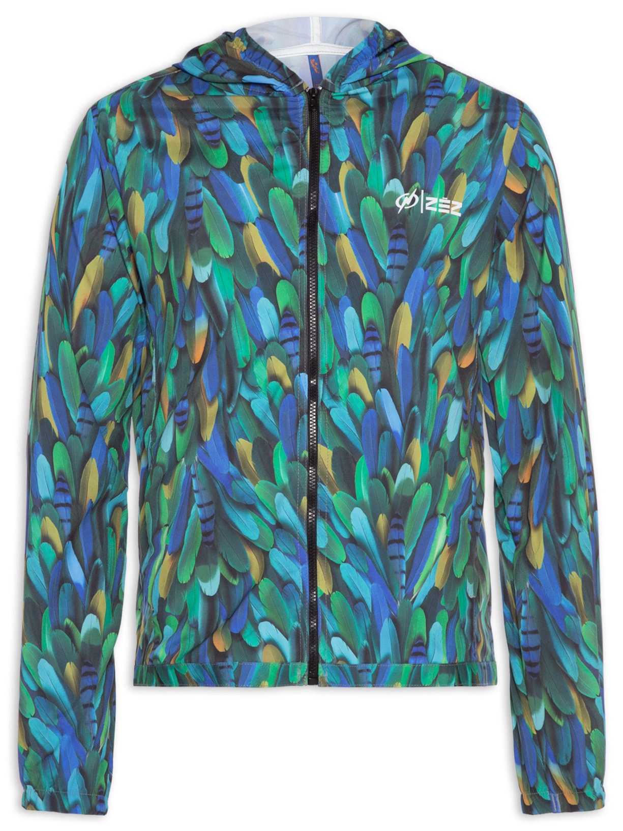 Casaco Masculino Corta Vento Zez Fauna - Azul