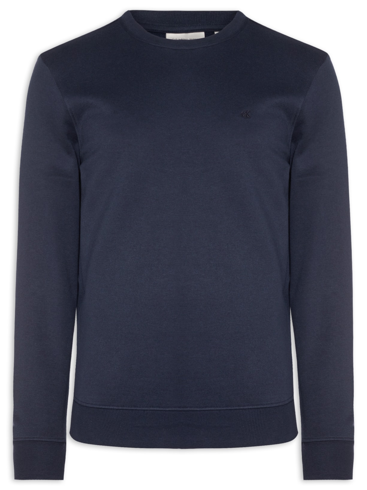 Casaco Masculino De Moletom Ck Bordado - Azul