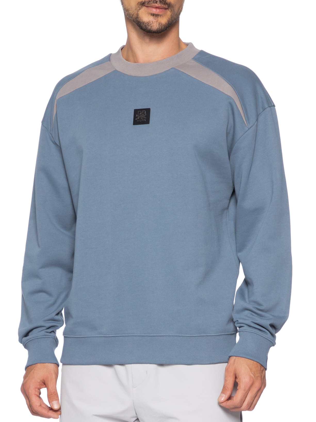 Casaco Masculino De Moletom Davalio Collab Red bull Cinza Hugo