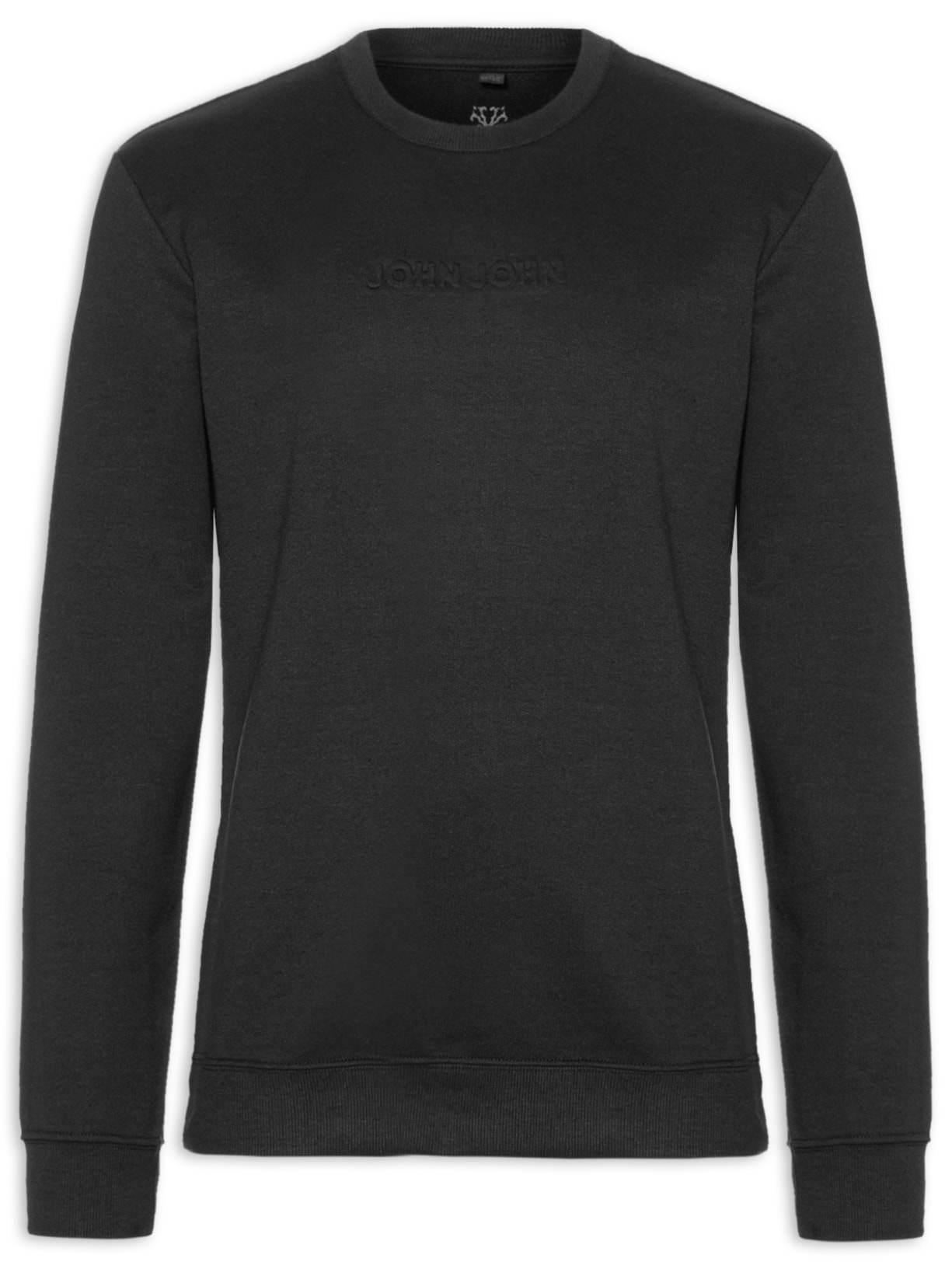 Casaco Masculino Embossed - Preto