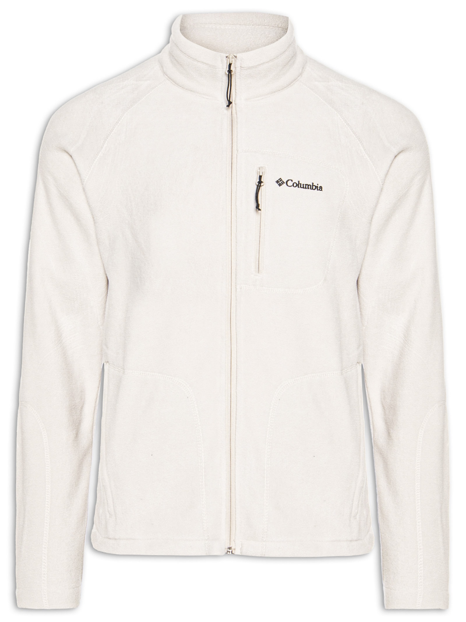 Casaco Masculino Fast Trek Fleece Com Zíper Interno - Bege- Columbia