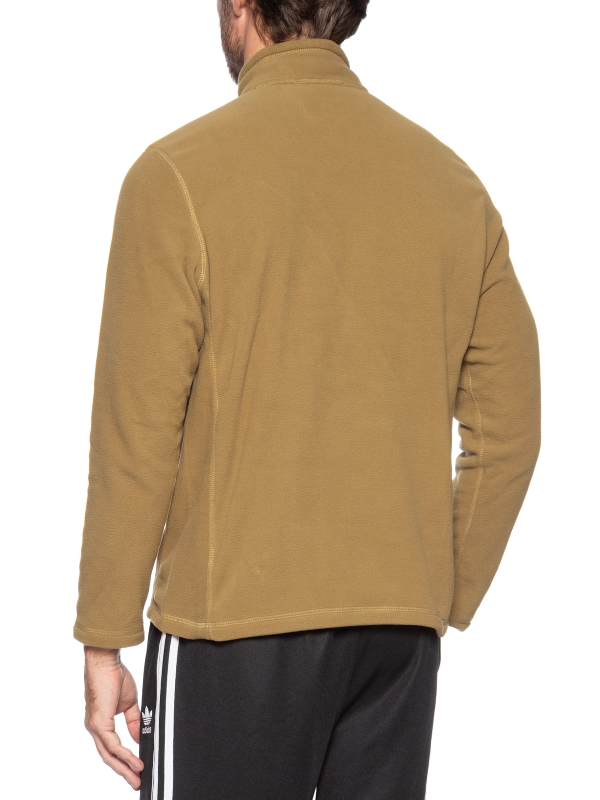 Casaco Masculino Fleece Glacier 1/4 Zíper Marrom The North Face