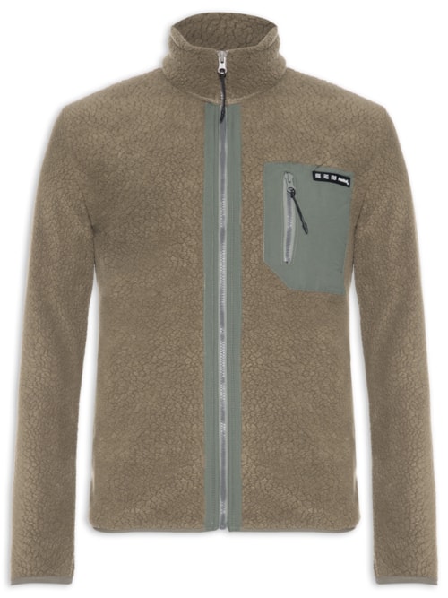 Casaco Masculino Fleece Nagano - Marrom