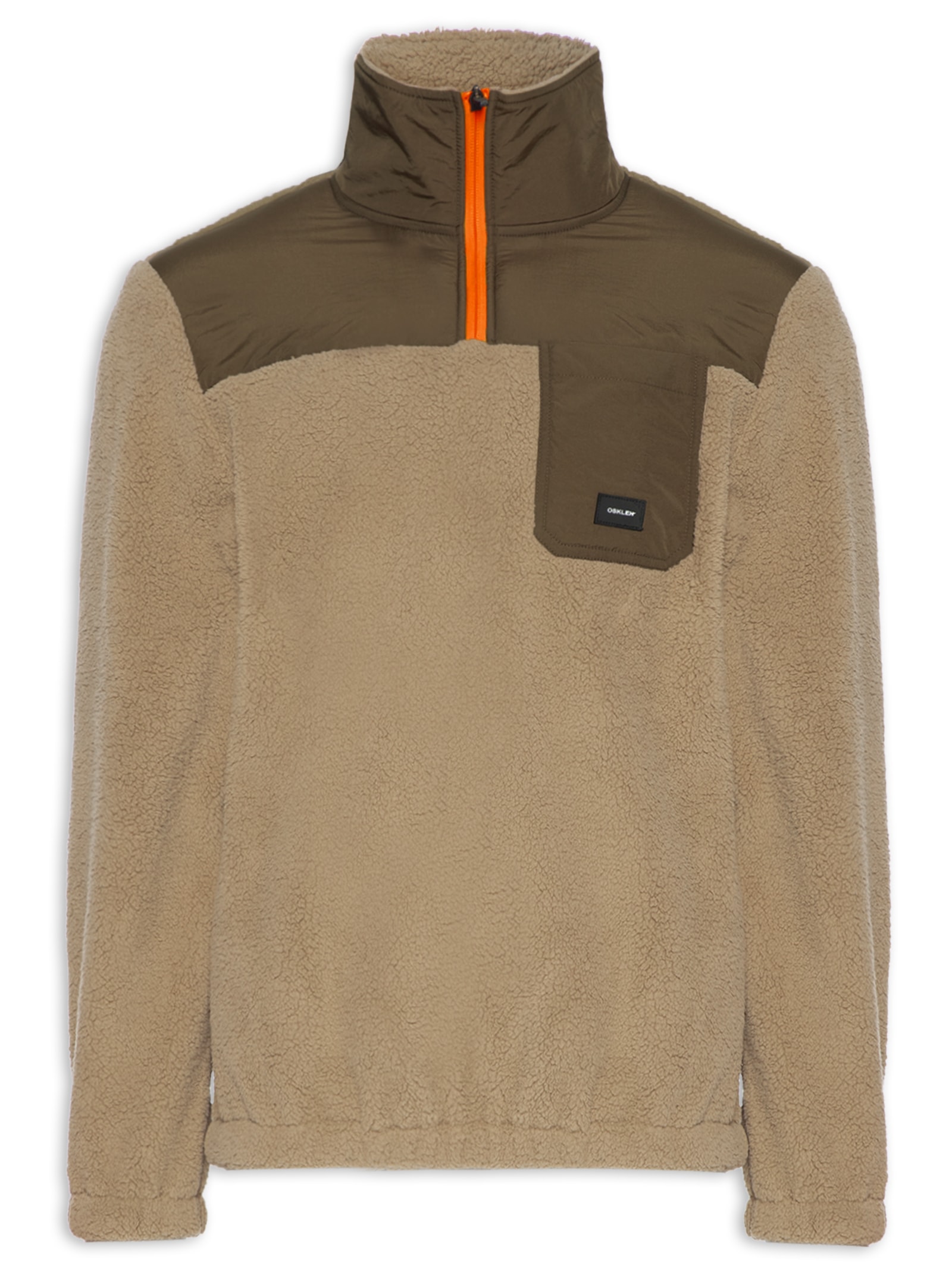 Osklen - Casaco Masculino Fleece Trkk - Bege