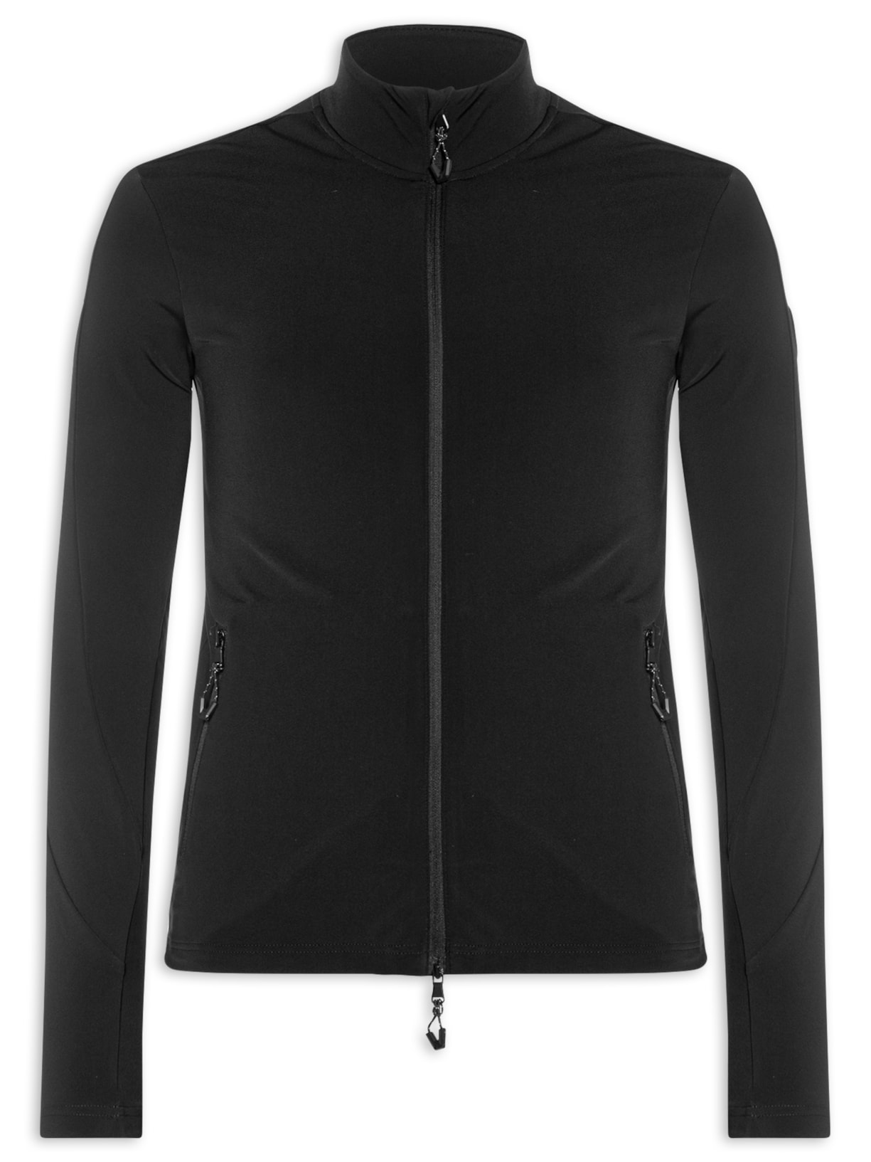 Casaco Masculino Jersey Technical Ski Fleece – Preto