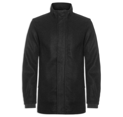 Casaco Masculino Médio - Preto