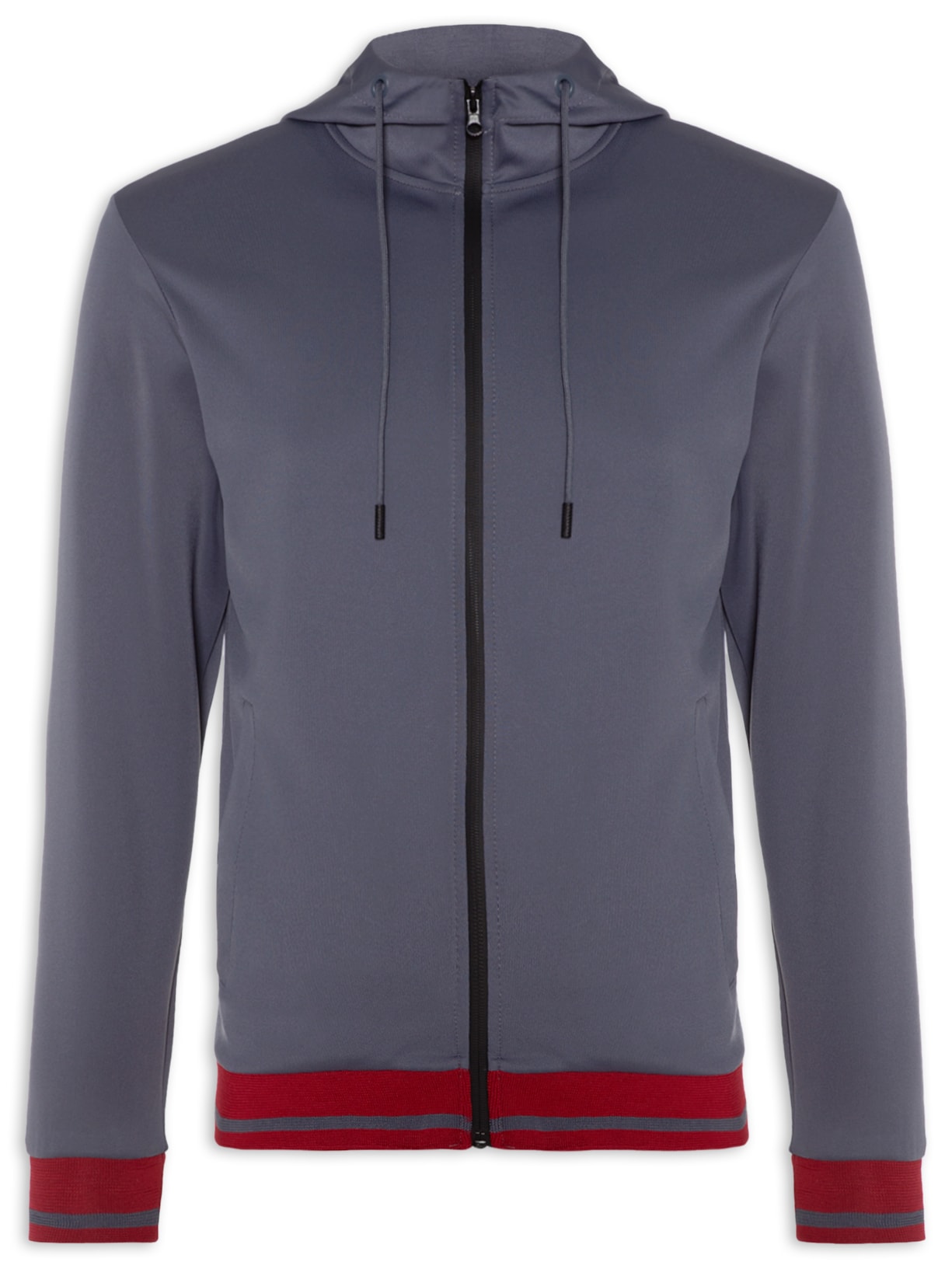 Casaco Masculino Moletom - Cinza