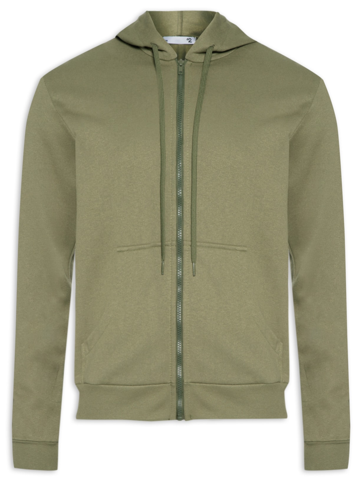 Casaco Masculino Moletom Com Gorro - Verde