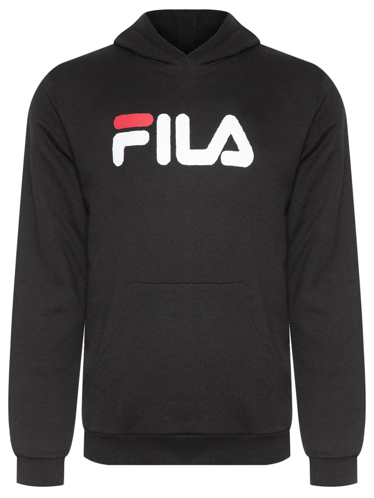 Fila Casaco Masculino Moletom Letter New Preto1