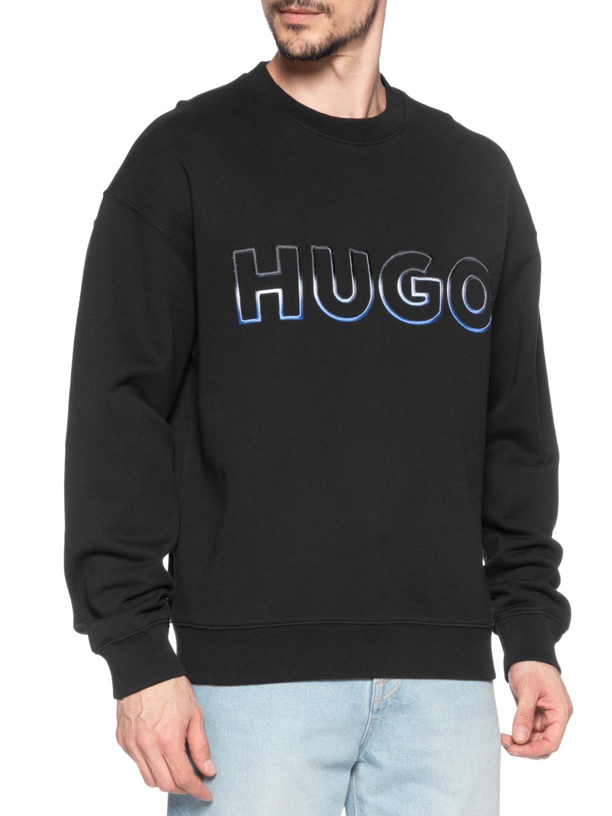 Casaco Masculino Moletom Nogocrew Preto Hugo