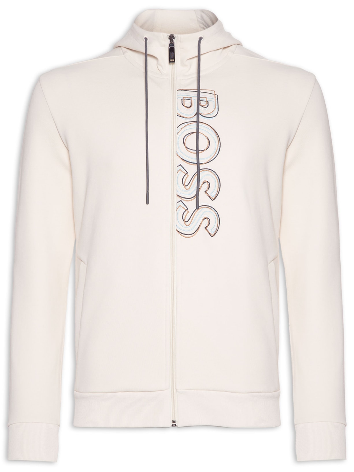 Casaco Masculino Moletom Saggy - Bege