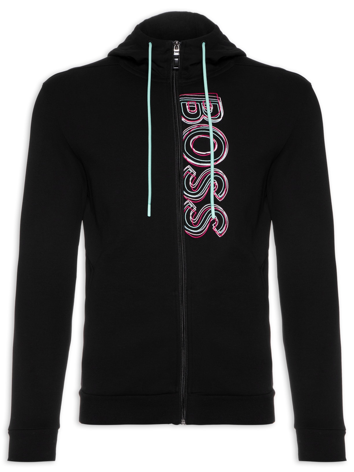 Casaco Masculino Moletom Saggy - Preto