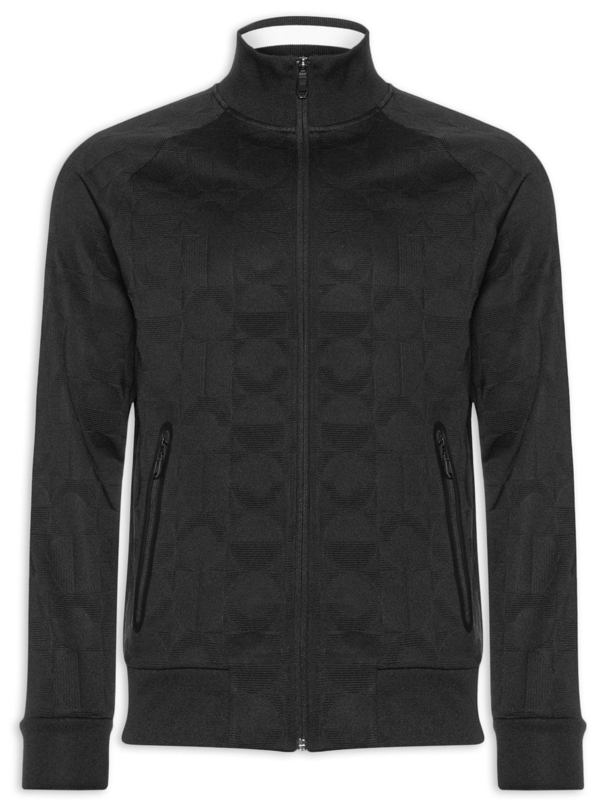 Casaco Masculino Moletom Skarley Striped C - Preto