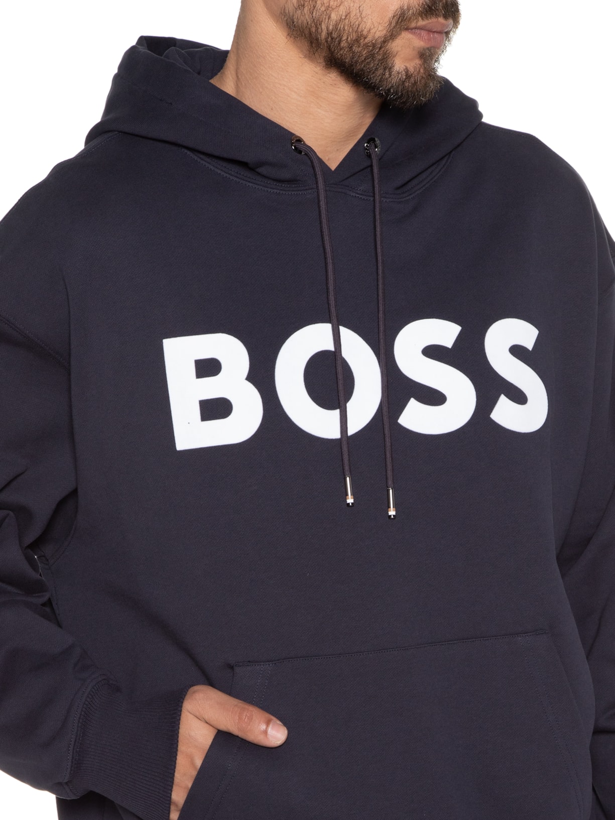 Casaco Masculino Moletom Sullivan 08 Azul Boss