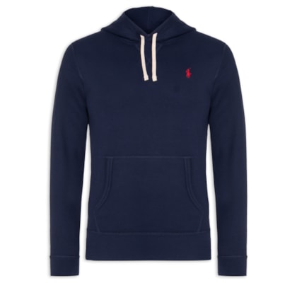 Casaco Masculino Moletom The Rl Fleece - Azul