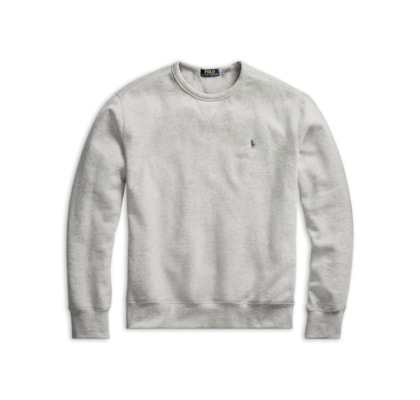 Casaco Masculino Moletom The Rl Fleece - Cinza