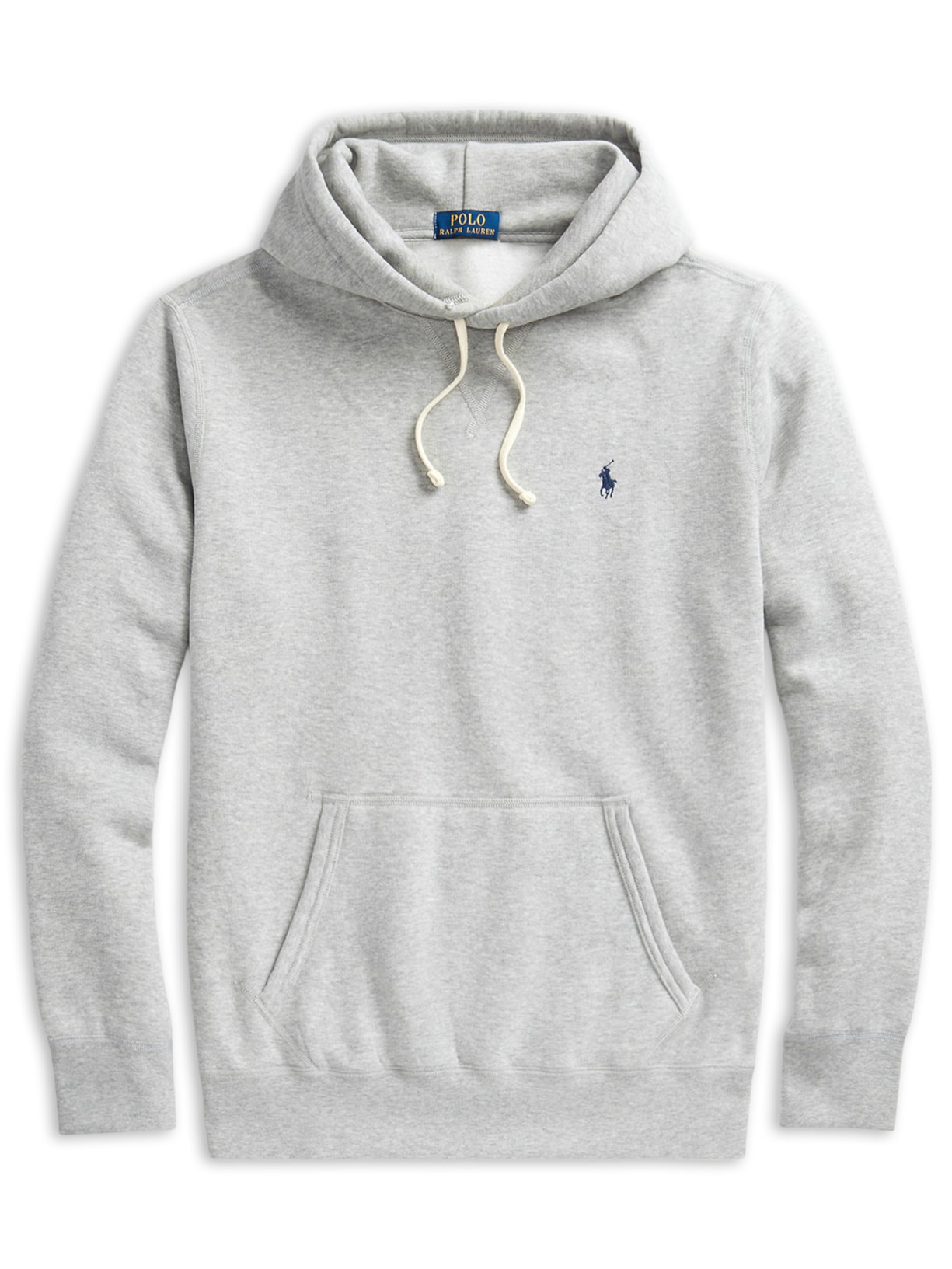 Casaco Masculino Moletom The Rl Fleece Cinza Polo Ralph Lauren