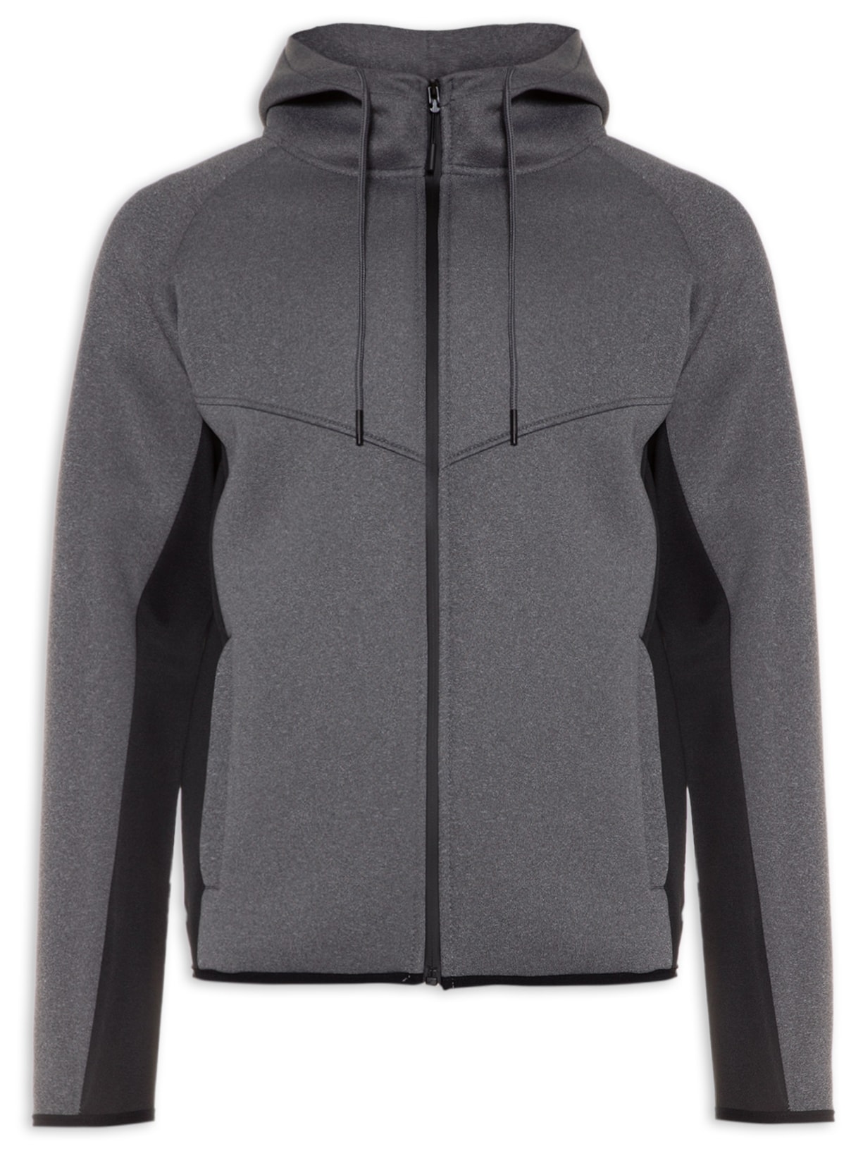 Casaco Masculino Neoprene Com Detalhe - Cinza