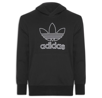 Casaco Masculino Outl Tref Hdy - Preto