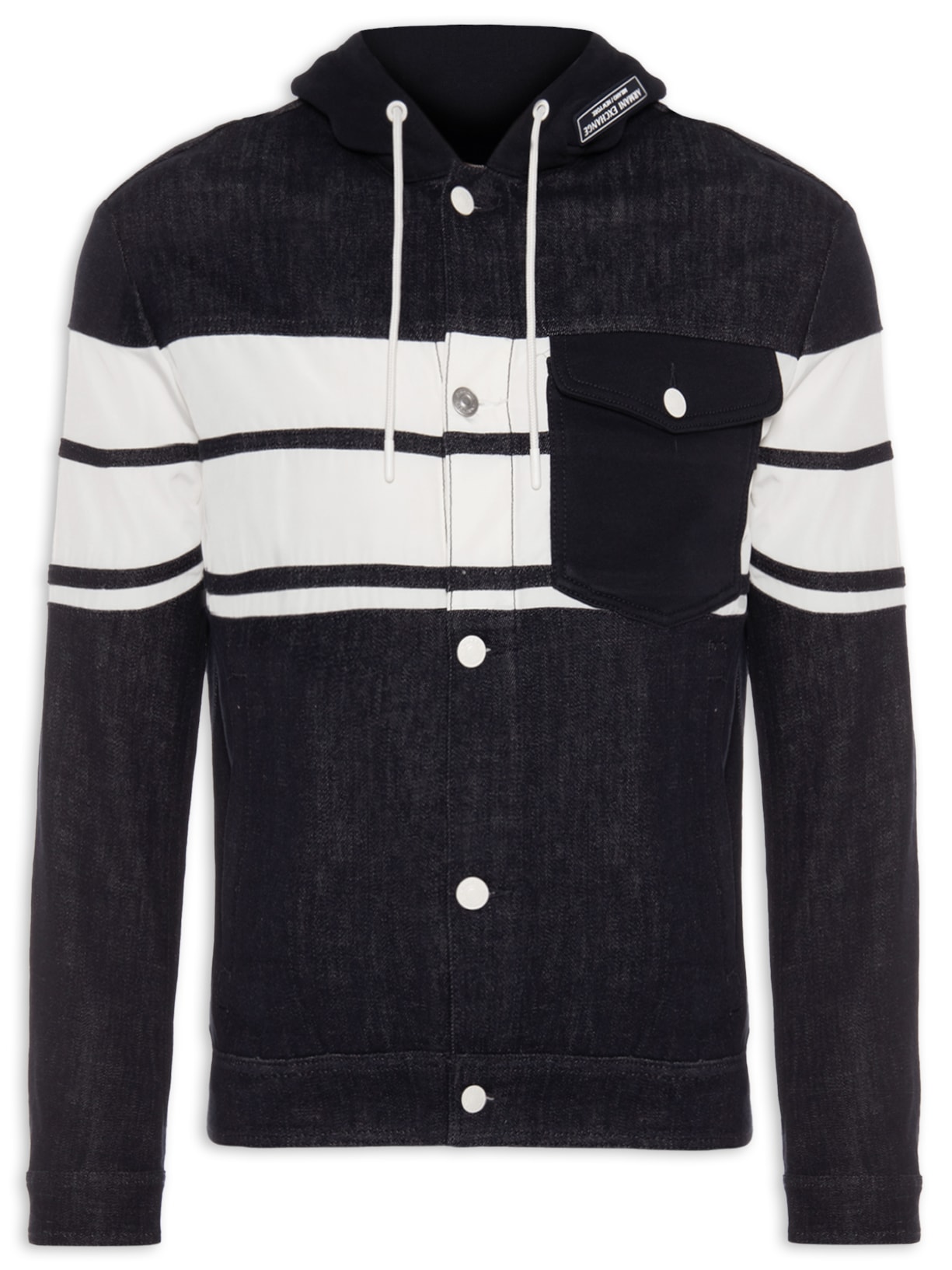 Casaco Masculino Recortes - Azul