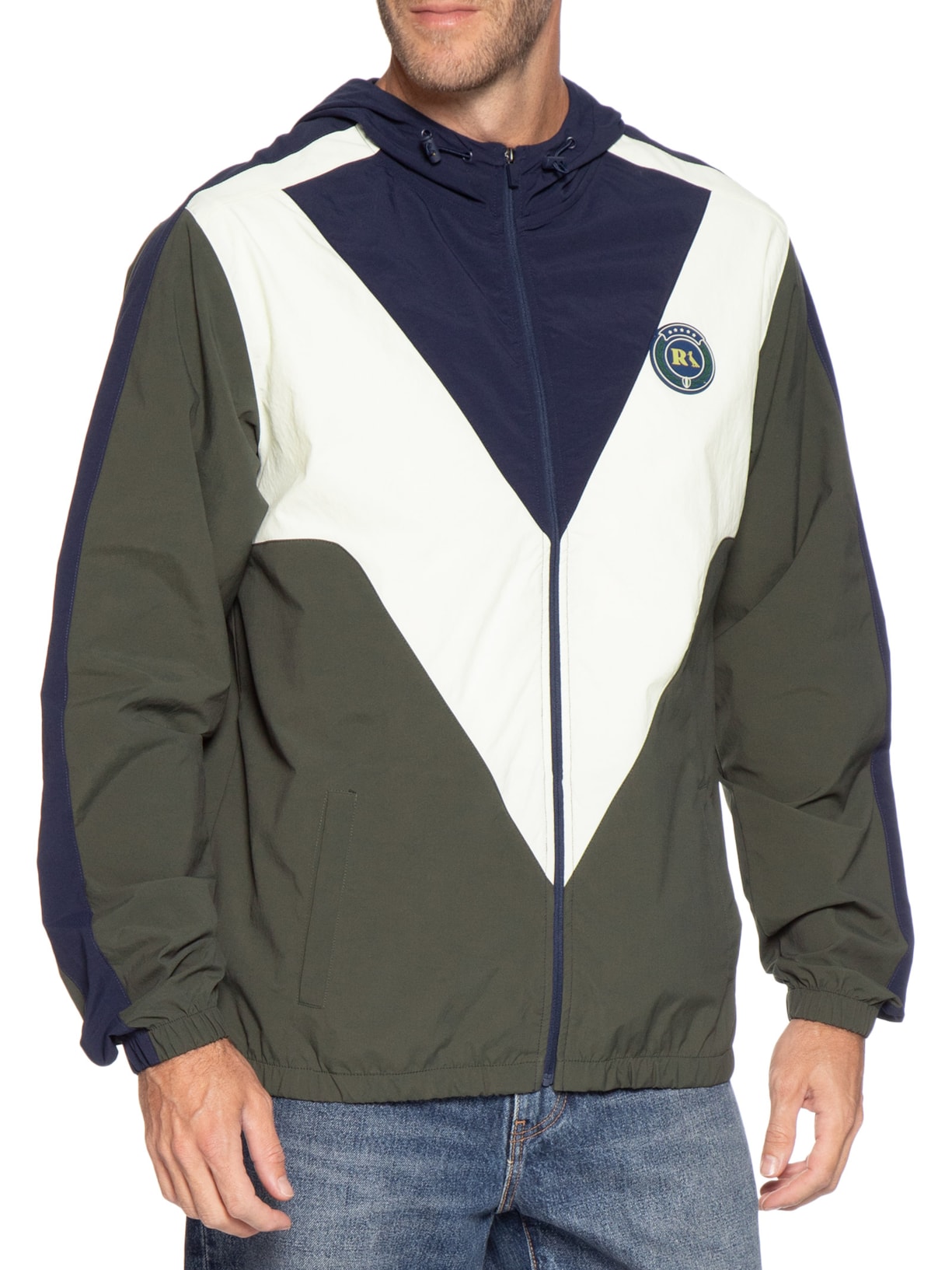 Casaco Masculino Sport Recortes RSV Verde Reserva