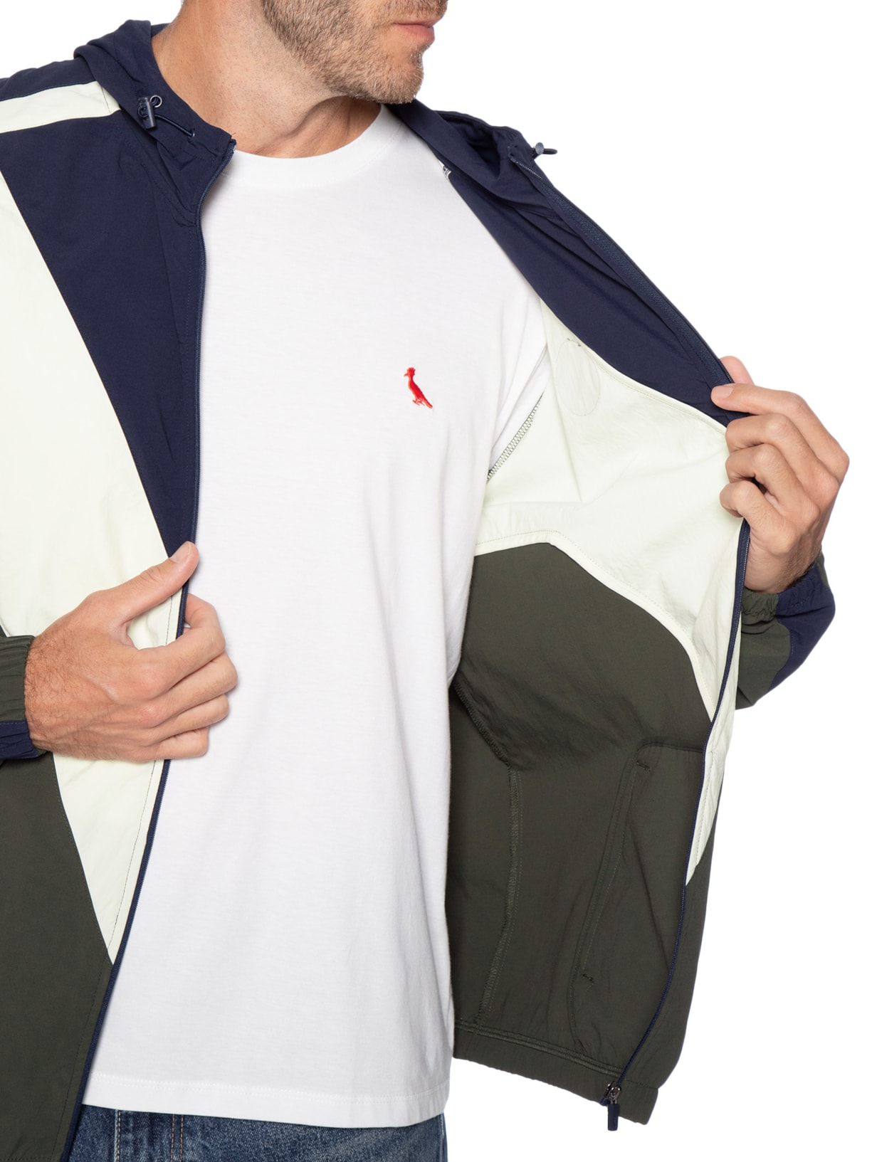 Casaco Masculino Sport Recortes RSV Verde Reserva