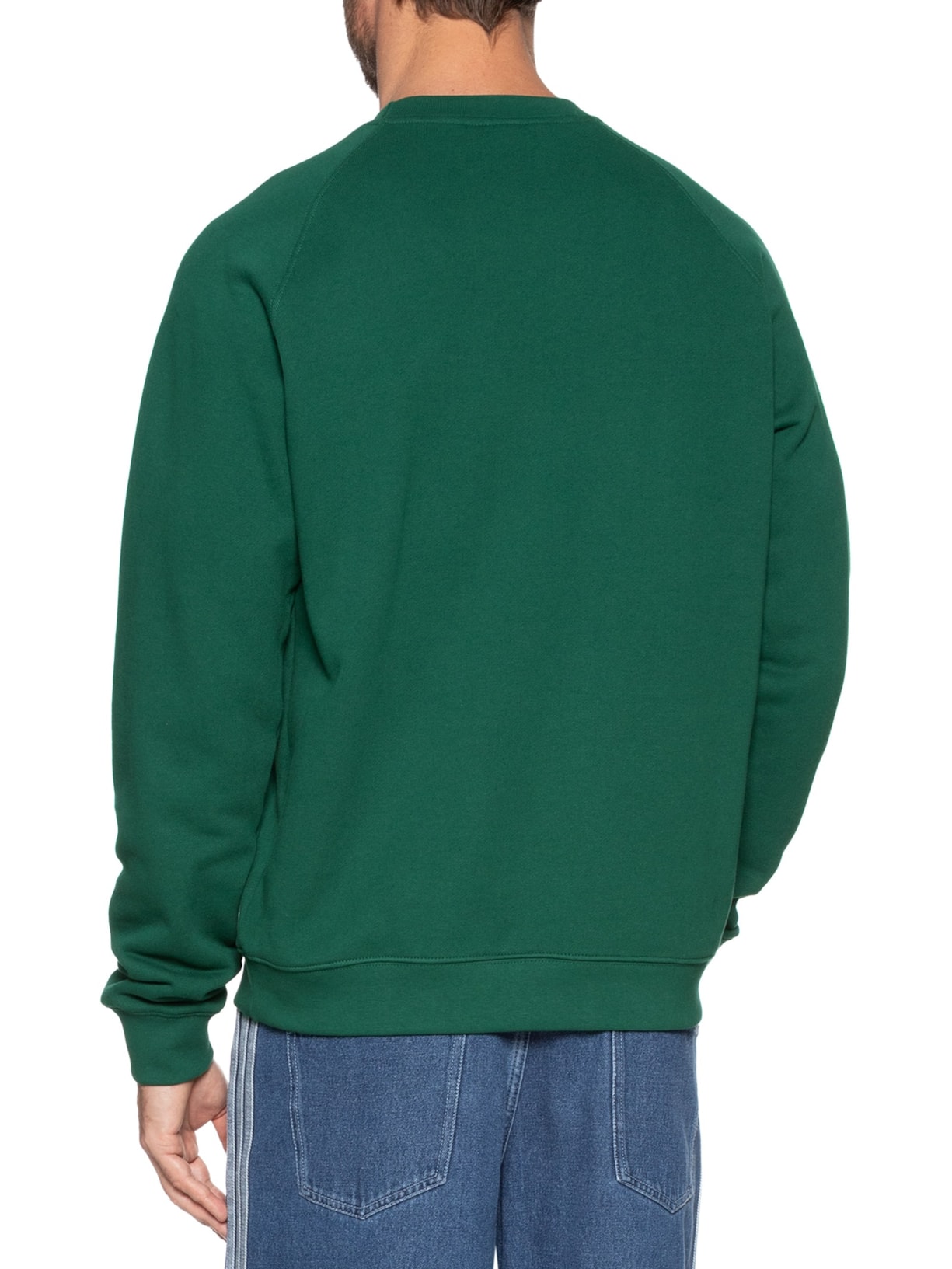 Casaco Masculino Trefoil Crew Verde Adidas Originals