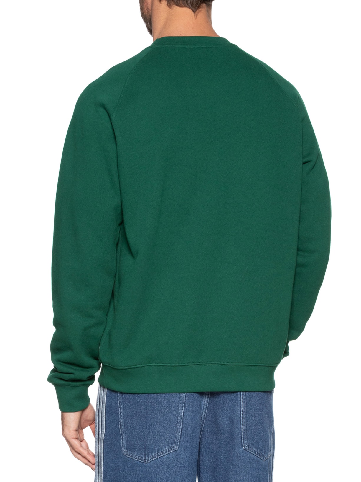 Casaco Masculino Trefoil Crew Verde Adidas Originals