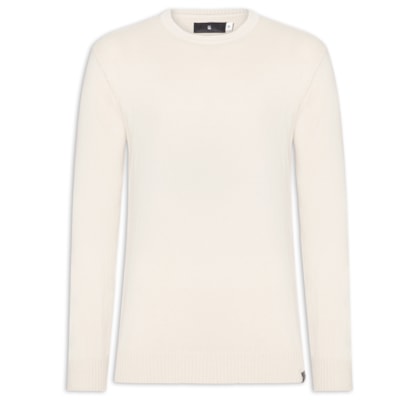 Casaco Masculino Tricot Básico - Bege