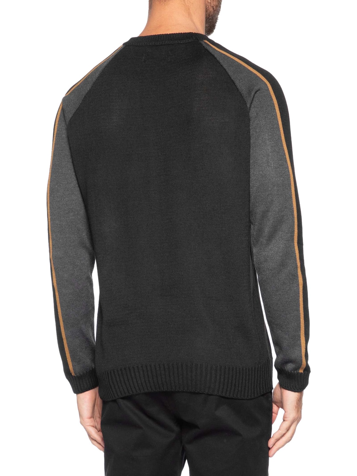 Casaco Masculino Tricot Color Preto Foxton
