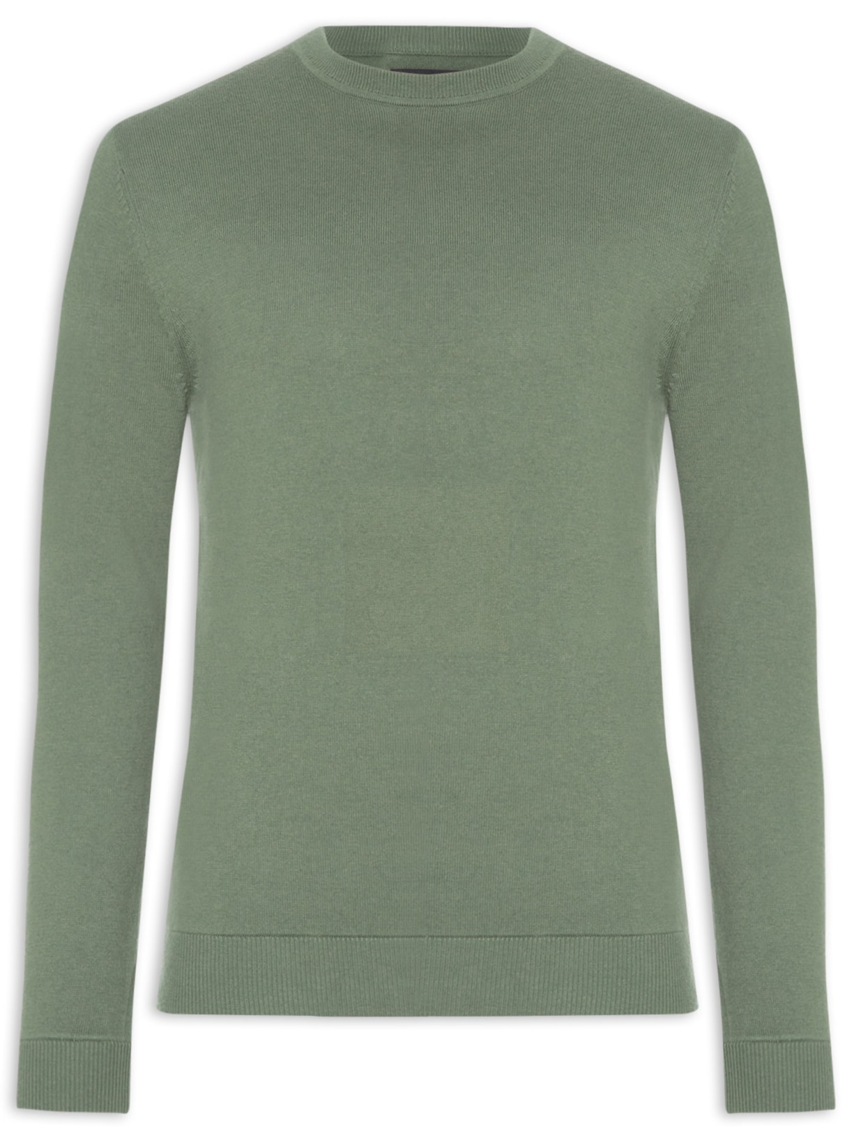 Casaco Masculino Tricot Cotton Cashmere Verde Foxton