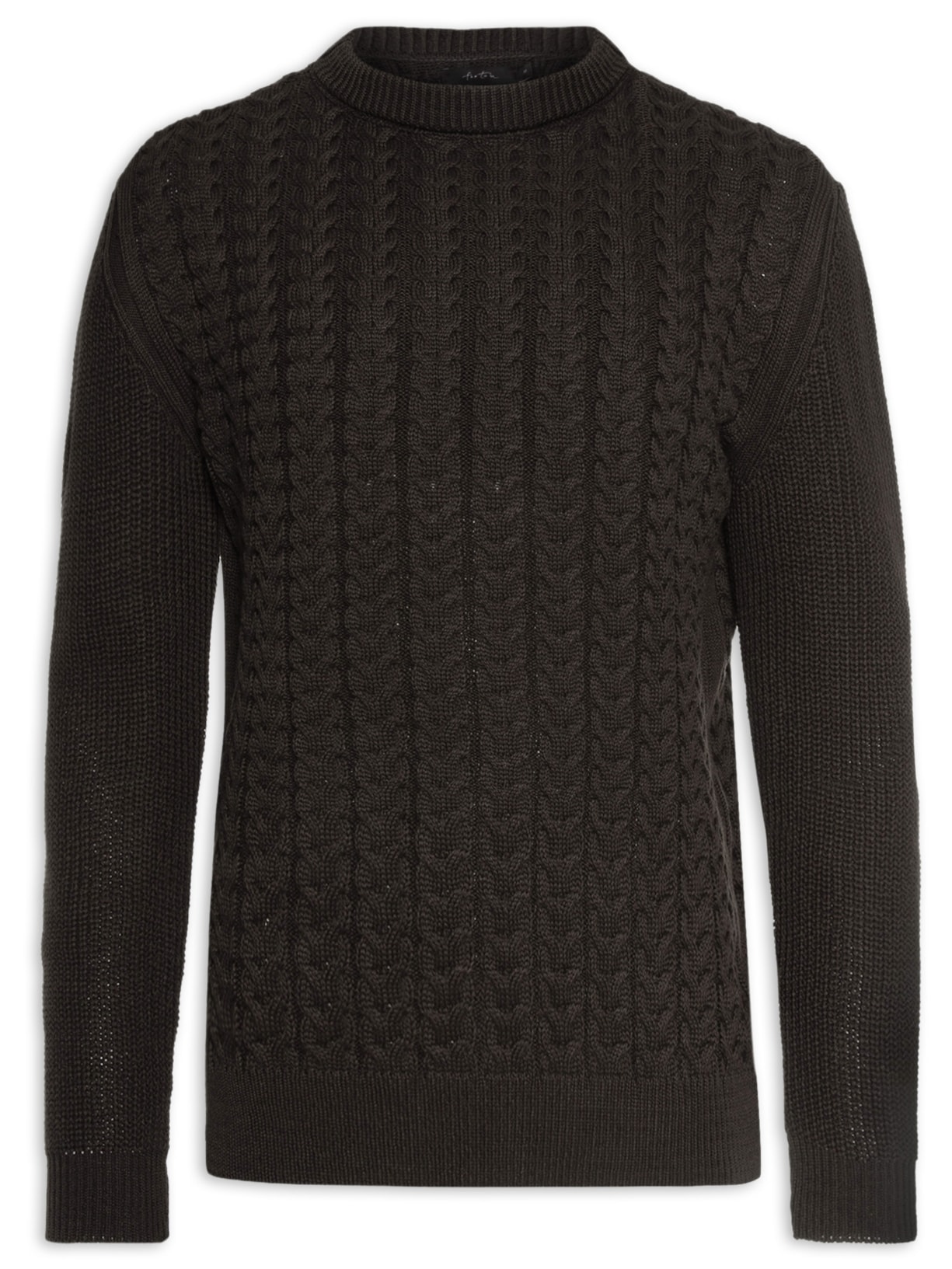 Casaco Masculino Tricot Londres - Marrom