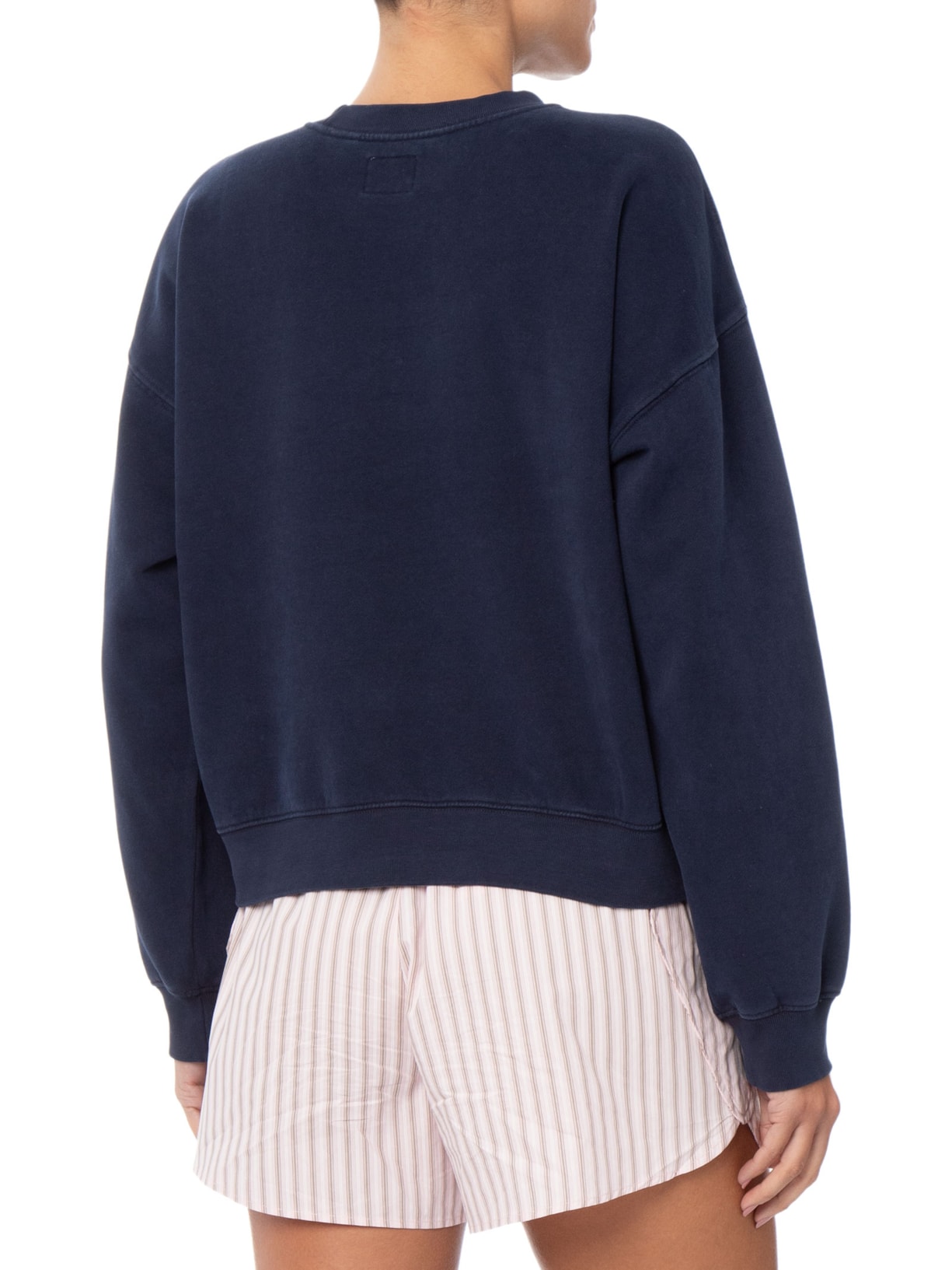 Casaco Moletom Feminino Gr Vintage Box Crew Azul Levi's