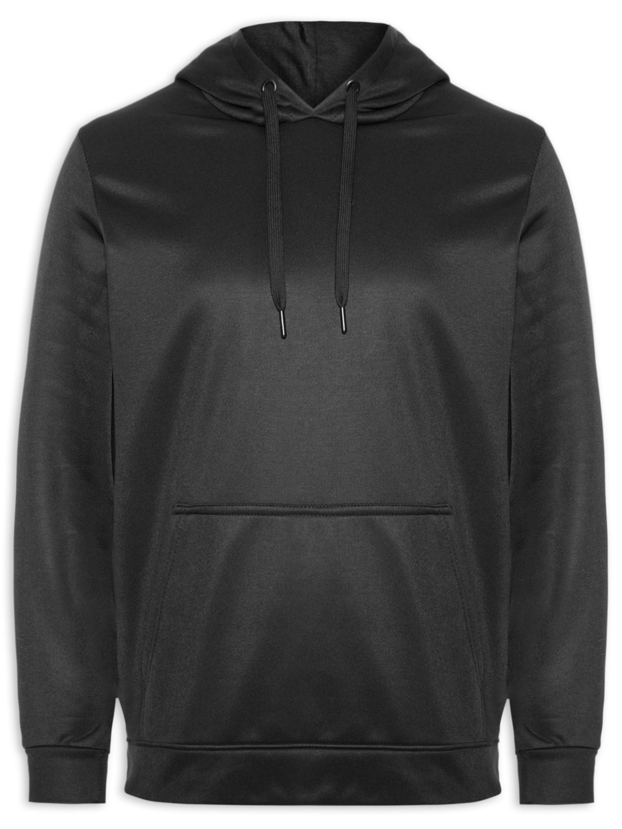 Casaco Moletom Masculino Canguru Básico Preto Basiq Men