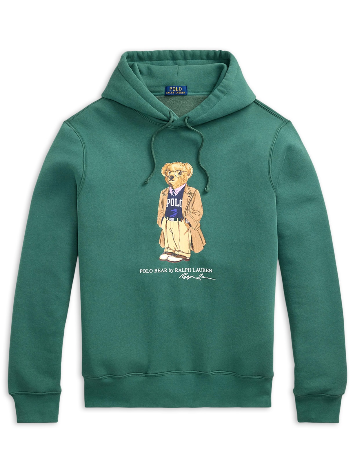 Casaco Moletom Masculino Com Capuz Seasonal Bear - Verde