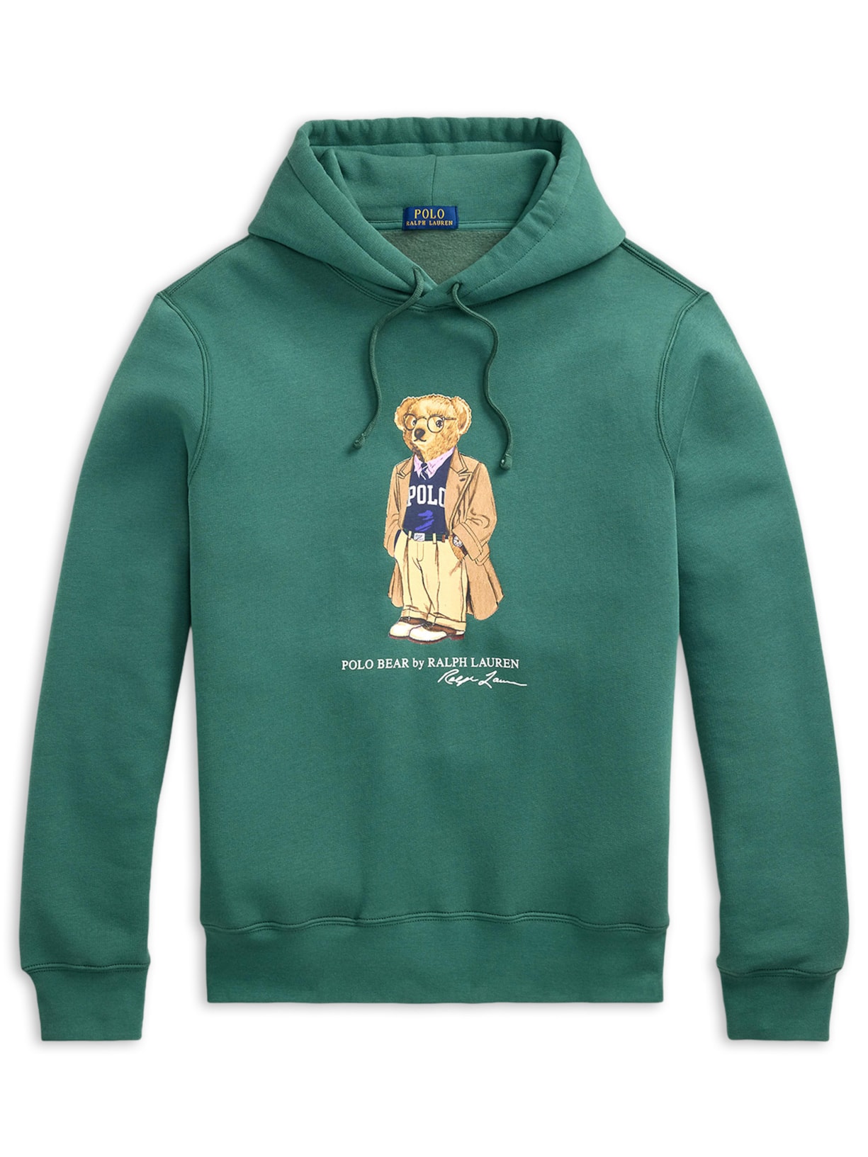 Casaco Moletom Masculino Com Capuz Seasonal Bear - Verde