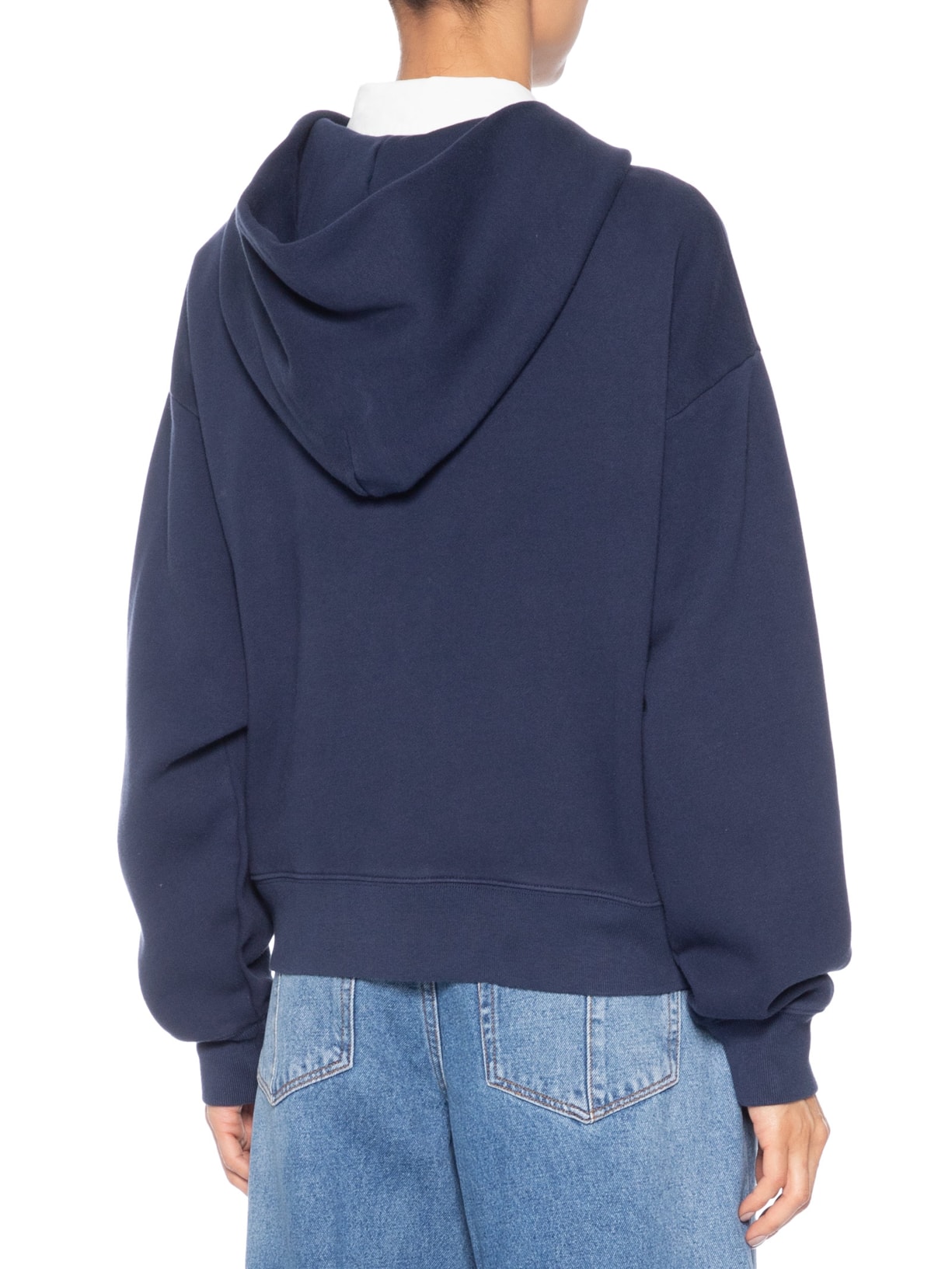 Casaco Moletom Unissex La Embroidered Zip Azul Sporty & Rich