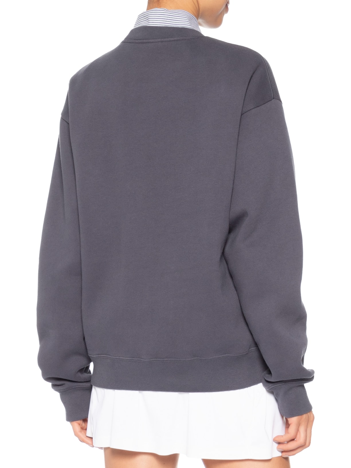 Casaco Moletom Unissex Varsity Crest Crewneck – Preto Sporty & Rich