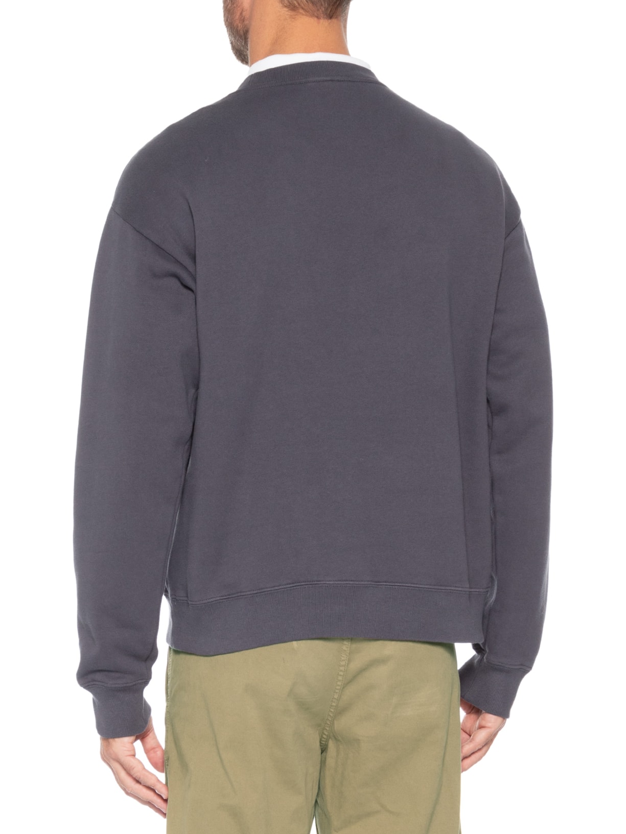 Casaco Moletom Unissex Varsity Crest Crewneck – Preto Sporty & Rich