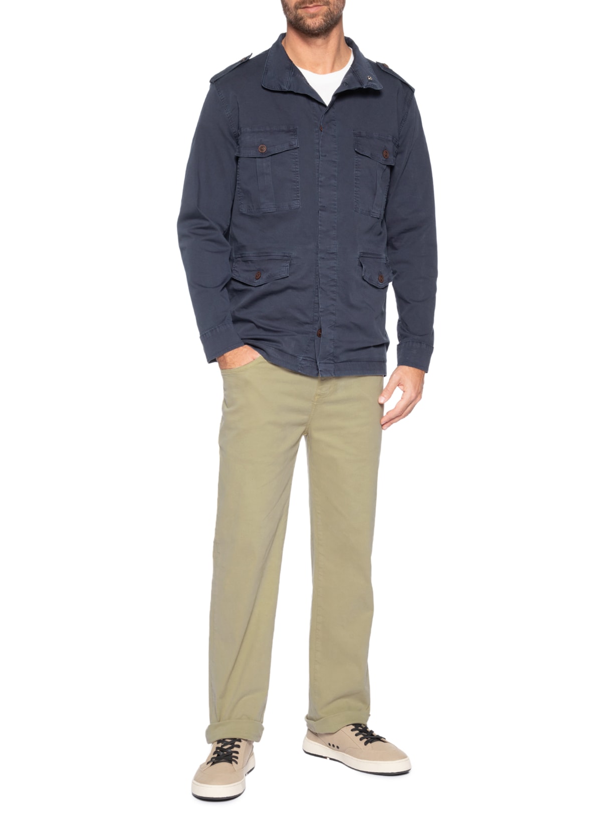 Casaco Parka Masculino Nevada Azul Austral