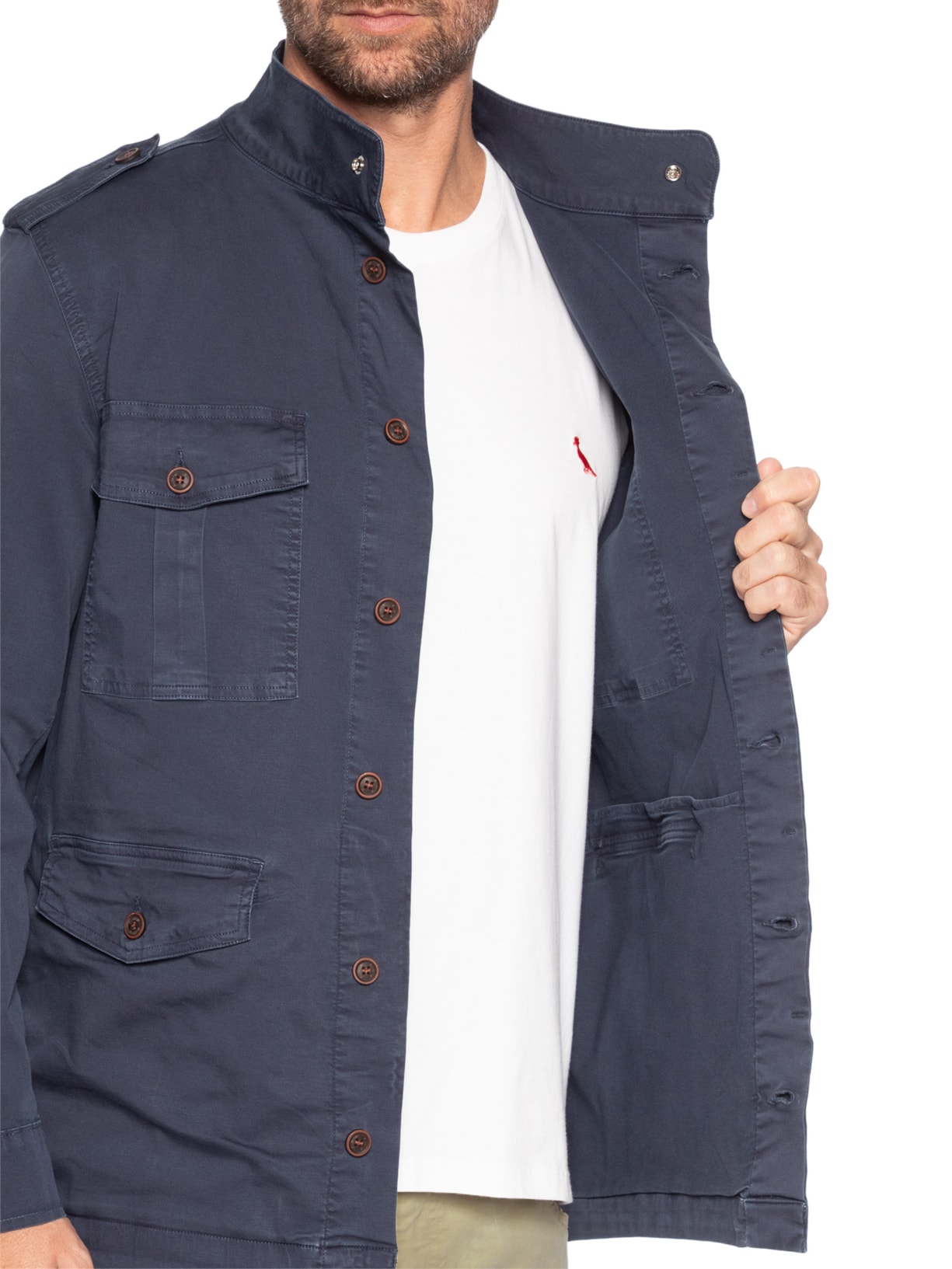 Casaco Parka Masculino Nevada Azul Austral