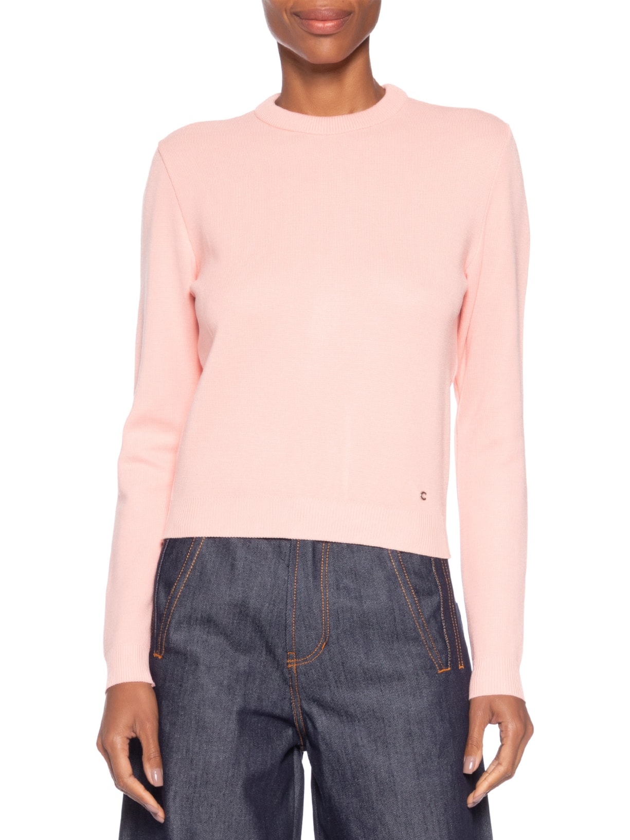 Casaco Pool Tricot Liso – Rosa Coven