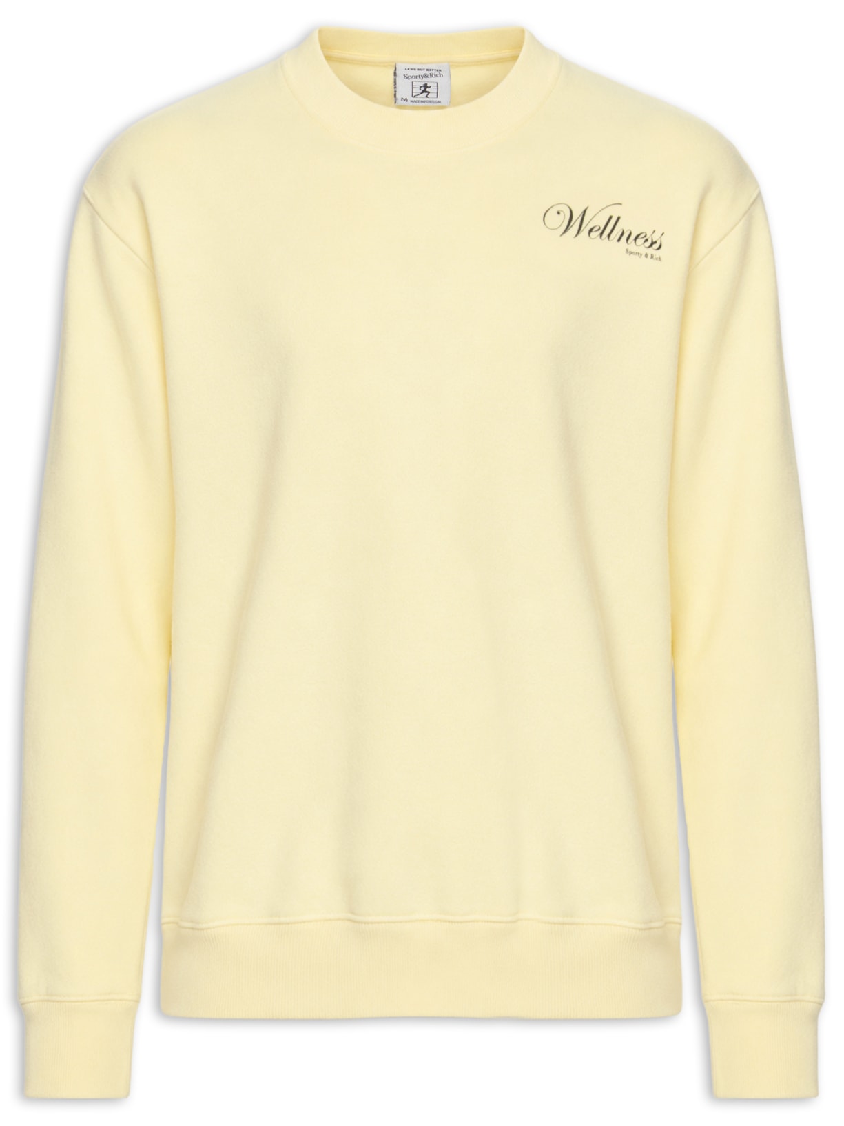 Casaco Unissex Avenue Crewneck – Amarelo Sporty & Rich