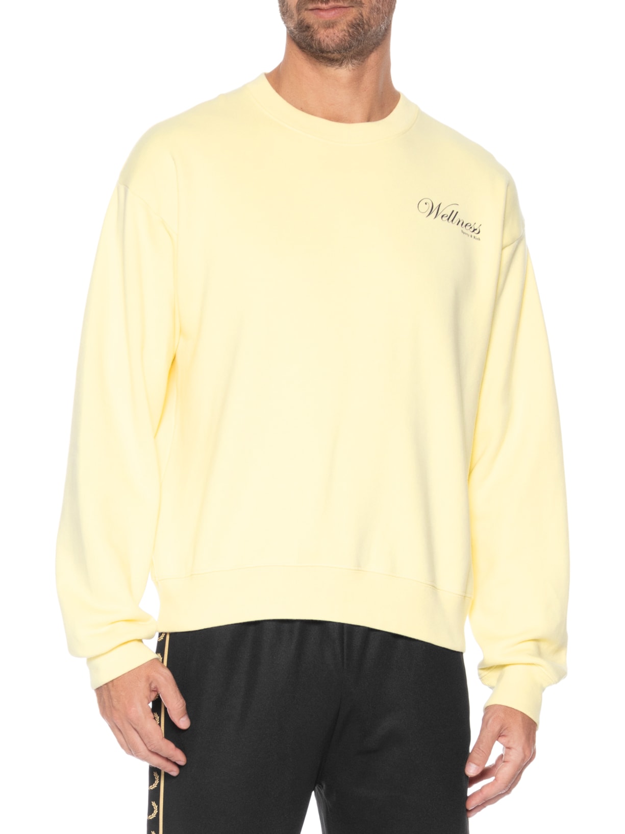 Casaco Unissex Avenue Crewneck – Amarelo Sporty & Rich