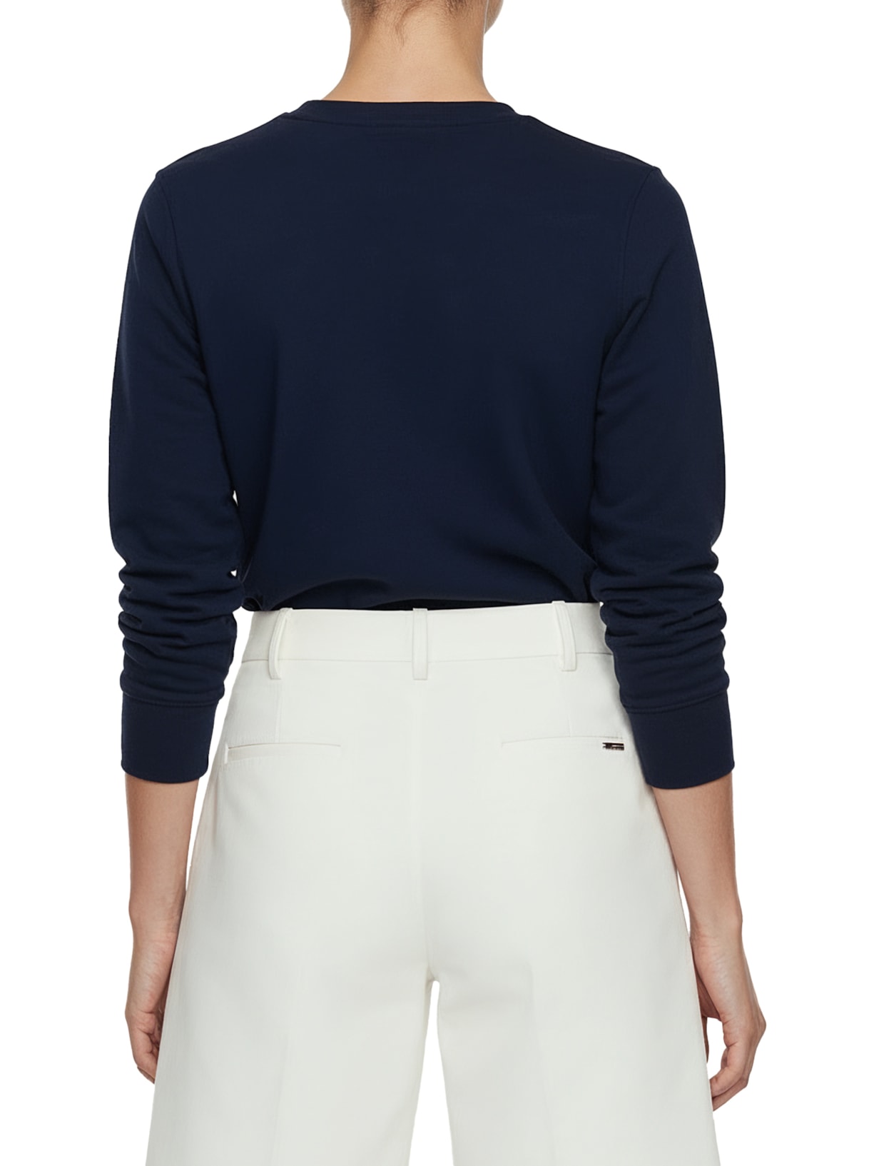 Casaco Unissex Moletom Double Knit Cotton Azul Polo Ralph Lauren