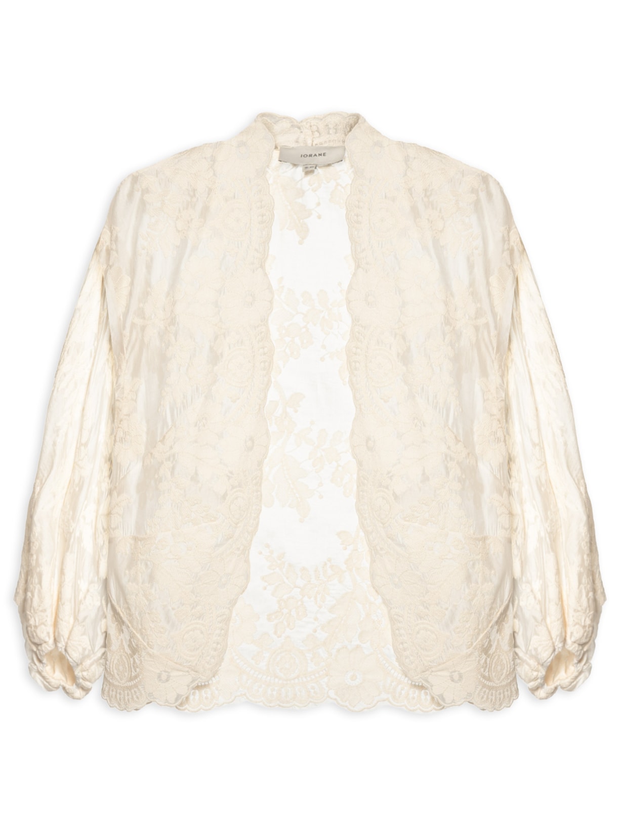 Casaqueto Feminino Alessa Off White Iorane