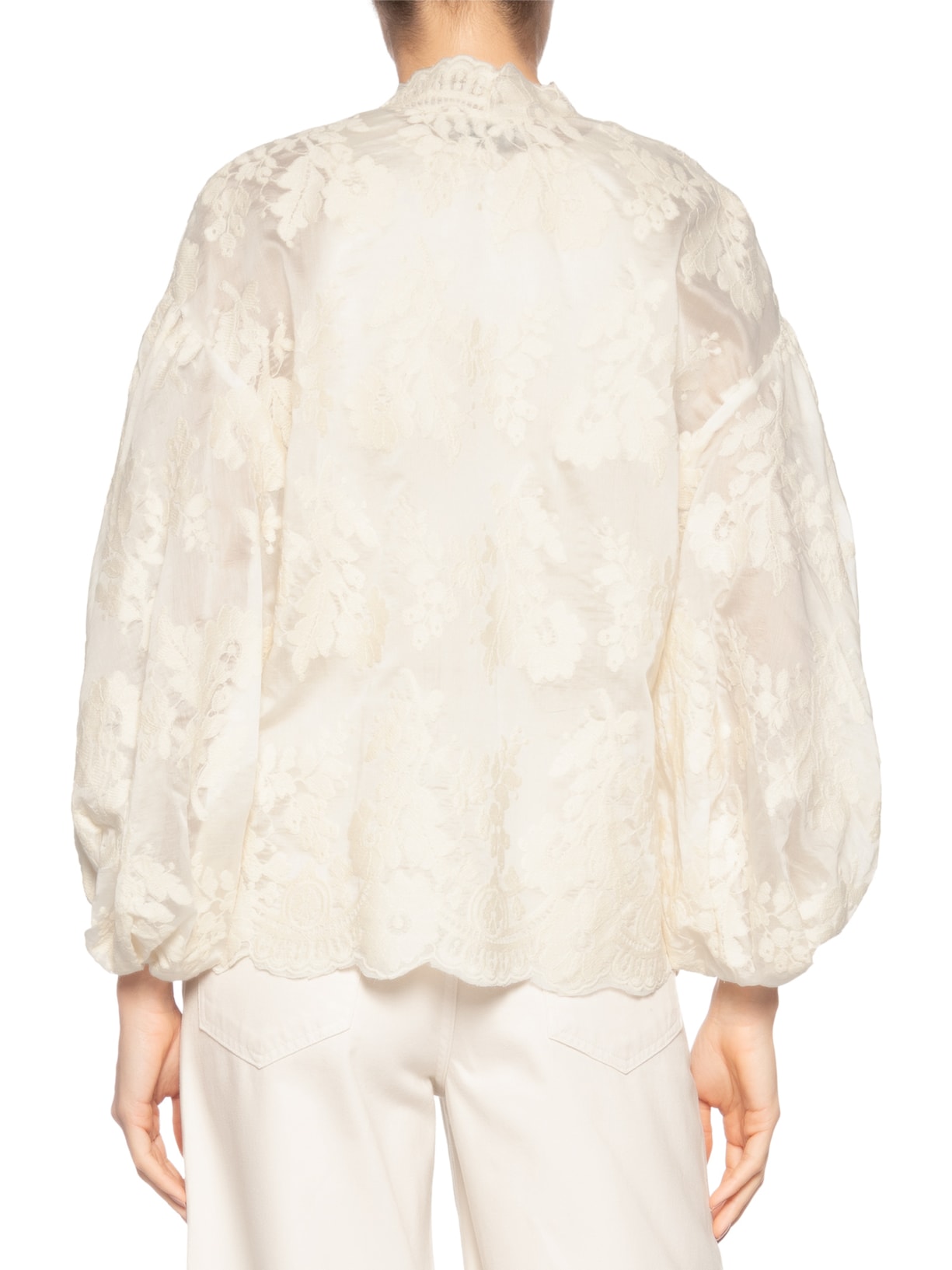 Casaqueto Feminino Alessa Off White Iorane